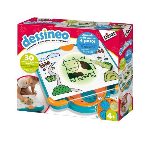Pupitre infantil Diset Dessineo aprende a dibujar paso a paso