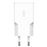 Cargador de pared dual Ksix XtraSlim USB-C/USB-A 20W GaN Power Delivery PPS Blanco