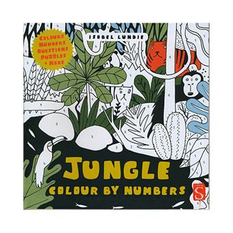 Colour by Numbers. Jungle