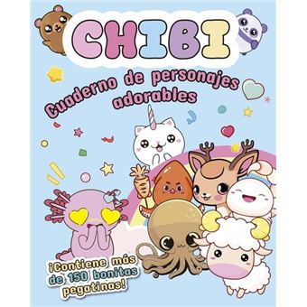 Chibi-Cuaderno De Personajes Adorables