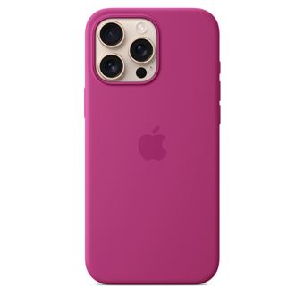 Funda de silicona con MagSafe Apple Fucsia para iPhone 16 Pro Max