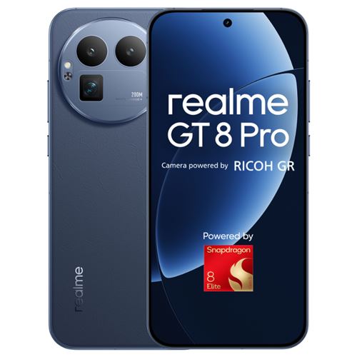 Realme Gt8 Pro 6,79" 5g 256gb Urban Blue + Deco + Cargador Supervooc 120w
