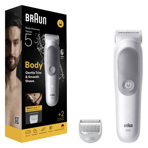 Afeitadora Braun Bg5500 Series 5 Gentle Trimmer & Smooth Shave