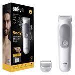 Afeitadora Braun BG5500 Series 5 Gentle Trimmer & Smooth Shave
