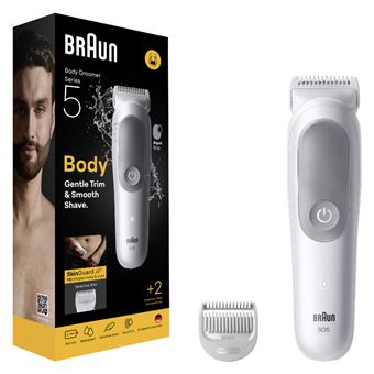 Afeitadora Braun BG5500 Series 5 Gentle Trimmer & Smooth Shave