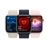 Apple Watch S9 LTE  41mm Caja de acero inoxidable Oro y correa deportiva Arcilla - Talla M/L