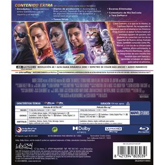 The Marvels - UHD + Blu-ray - Nia DaCosta - Brie Larson - Teyonah Parris
