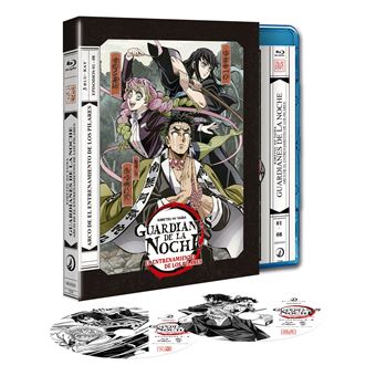Guardianes de la noche: Kimetsu No Yaiba Temporada 4. Arco del rumbo al entrenamiento de los Pilares. Ep. 1 a 8. - Blu-ray - 1