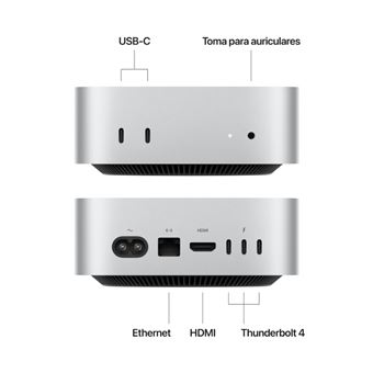 Macデスクトップ Apple Mac mini (M4 24GB, 512GB) Apple Mac Mini M4 CPU 10, GPU 10, 24GB RAM, 512GB SSD - Mac de