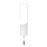 Cargador de pared dual Ksix XtraSlim USB-C/USB-A 30W GaN Power Delivery PPS Blanco