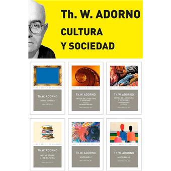 Pack Adorno IV. Cultura y Sociedad