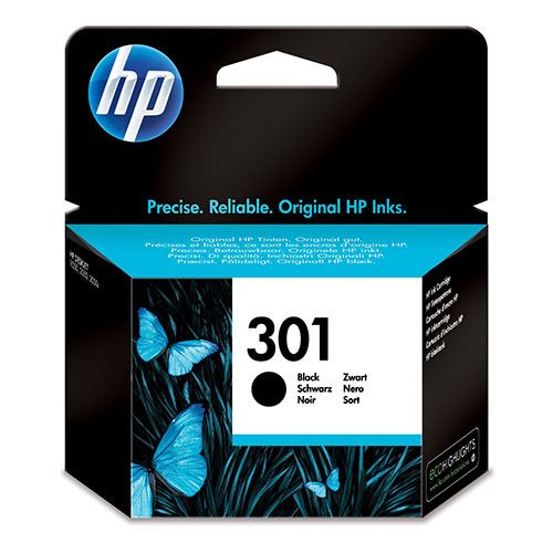 Cartucho de tinta Negro HP 301 CH561EE - Tinta - Comprar en Fnac