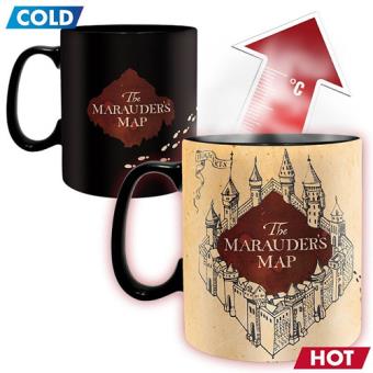 Taza termocromática Harry Potter - The Marauder's Map