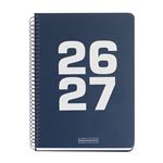 Agenda Escolar Miquelrius Plus Día Página Basic Marino 2026-27