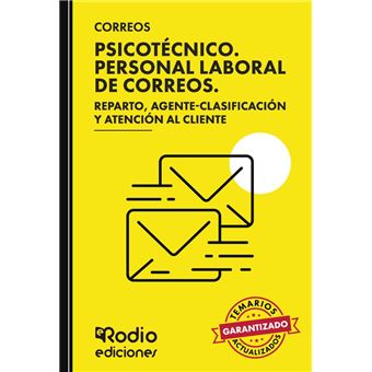 Psicotécnico.?personal de reparto, agente-clasificación y at