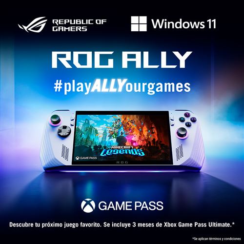 Consola Portátil Rog Ally Z1 Extreme 7 Blanca RC7IL Asus · Asus