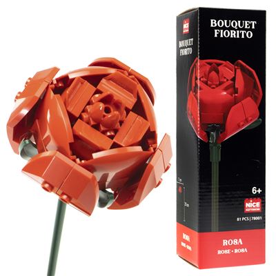Flor bouquet fiorito rosa