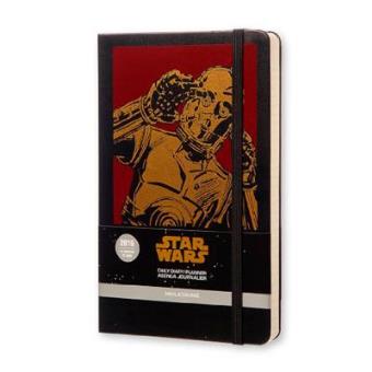 Agenda 2016 Moleskine Star Wars Tamaño grande negro - 1