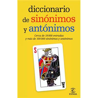 Diccionario de sinonimos y antonimo