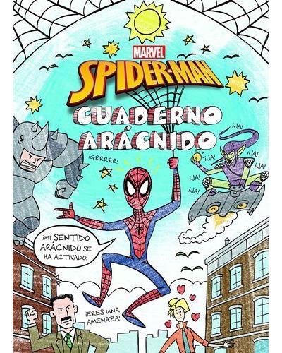Libros Disney Spider-Man. Cuaderno Arácnido