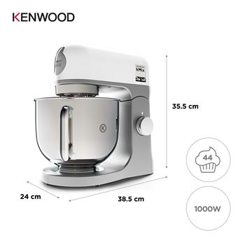 Robot de cocina - Kenwood kMix KMX750WH, Amasadora de repostería, 1000 W,  Bol de 5L, Blanco - Comprar en Fnac