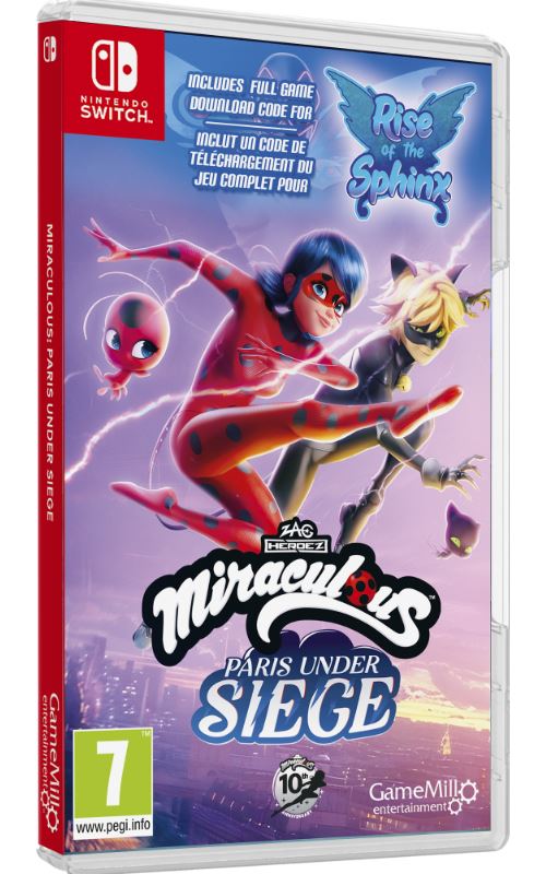 Meridiem Miraculous 2 Pack Nintendo Switch