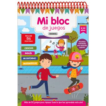 Mi bloc de juegos 9 10 años