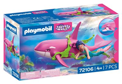 Playmobil fantasy & magic orca con sirena