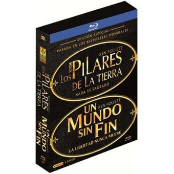 Pack Los pilares de la tierra + Un mundo sin fin Serie Completa - Blu-Ray