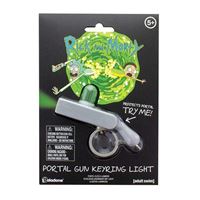 Llavero con luz Paladone - Rick & Morty portal gun, gris