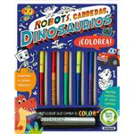 Robots, carreras, dinosaurios