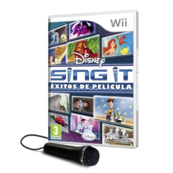 Disney Sing It Exitos De Pelicula Microfono Wii Para Los Mejores