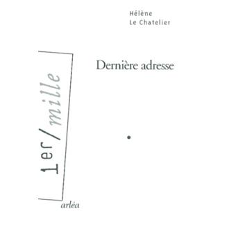 Dernière adresse - 1