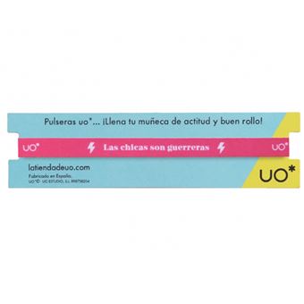 UO Pulsera Solidaria - Las chicas son Guerreras - 1