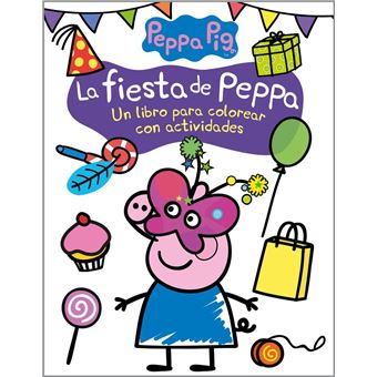 La fiesta de Peppa (Actividades para colorear)