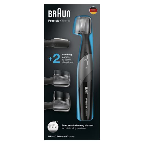 Recortadora De Barba Braun Pt5010 Precision Trimmer