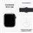 Apple Watch S9 LTE  41mm Caja de acero inoxidable Grafito y correa deportiva Medianoche - Talla S/M