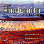 Hindemith: Complete Music for Cello and Piano - 2 CDs