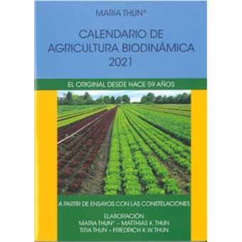 Calendario 2021 agricultura biodinámica