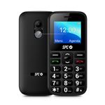 Teléfono móvil para Mayores SPC Fortune 2 4G 1,77" Negro