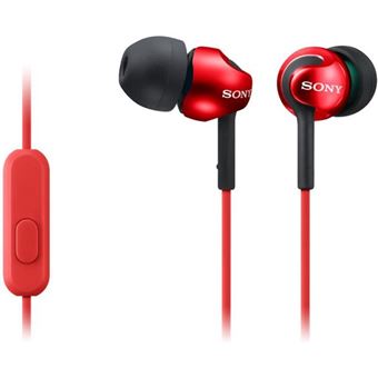 Auriculares Sony MDR-EX110 Rojo