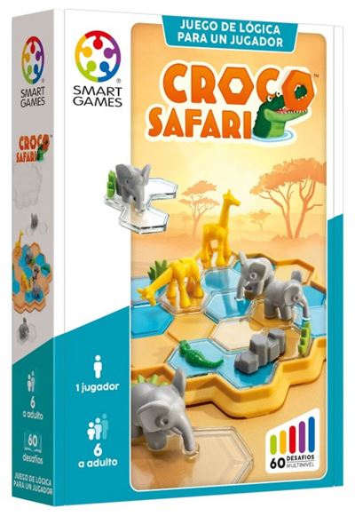 Juego de mesa smart games croco safari