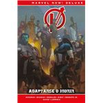 Los vengadores de jonathan hickman 5 adaptarse o morir