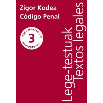 Zigor kodea / código penal