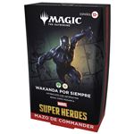 Magic the gathering marvel super heroes commander deck wakanda por siempre