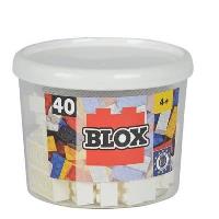 Blox. Bloque blanco (40 unidades)