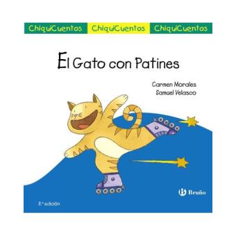 El gato con patines