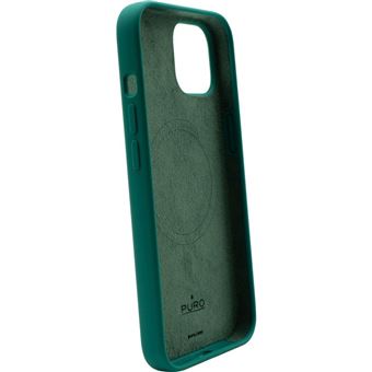 Funda iPhone 13 Pro Max silicona (verde oscuro)