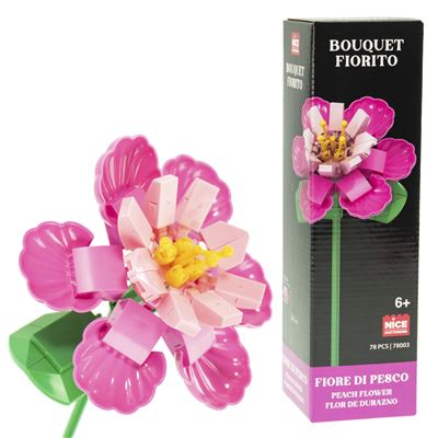 Flor bouquet fiorito flor de melocotón