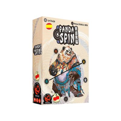 Juego de mesa panda spin